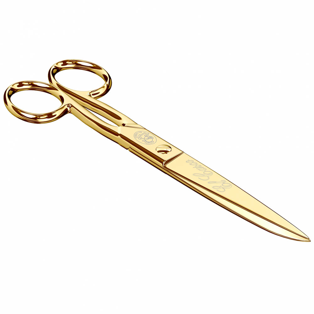 Gold Gold-Plated Scissors by El Casco